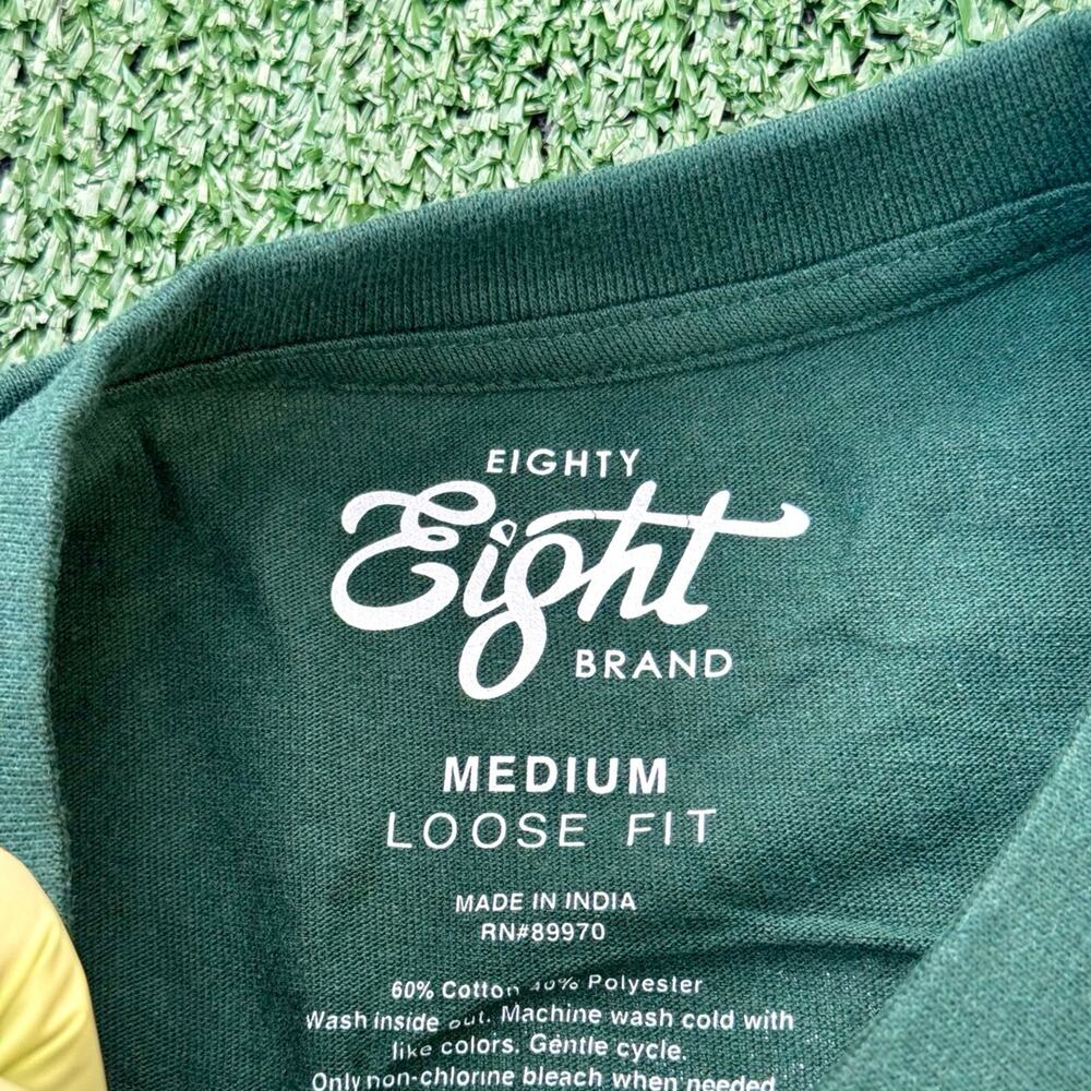 Blessed T Shirt Viridian Tee Officially Licensed By Eighty Eight Brand Loose Fit - Picture 3 of 4